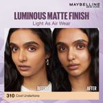 Buy Maybelline New York Super Stay Lumi-Matte Foundation- 310, 30H Wear, Lightweight, Suitable for all Skin Types, Soft Glow, Buildable Coverage - 18 ml - Purplle