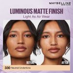 Buy Maybelline New York Super Stay Lumi-Matte Foundation- 330, 30H Wear, Lightweight, Suitable for all Skin Types, Soft Glow, Buildable Coverage - 18 ml - Purplle