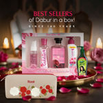 Buy Dabur Gulabari Rose Glow Skincare Kit with travel pouch Combo of 6 - Purplle