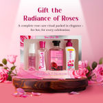 Buy Dabur Gulabari Rose Glow Skincare Kit with travel pouch Combo of 6 - Purplle