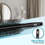 Buy Vega Round Hair Brush | for Adding Curls, Volume & Waves in Hair| Men and Women| All Hair Types (R3-RB) 1 pc - Purplle