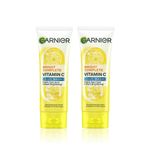 Buy Garnier Skin Naturals Bright Complete BRIGHTENING DUO ACTION Face Wash with Lemon Extract 100 gm (Pack of 2) - Purplle