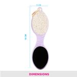 Buy Vega 4 in 1 Foot Pedicure Brush, Pumice Stone, Scrubber & File for Soft Care (PD-02) 1 pc - Purplle