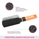 Buy Vega Mini Flat Hair Brush for Men & Women (R5-FB) 1 pc - Purplle