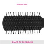 Buy Vega Mini Flat Hair Brush for Men & Women (R5-FB) 1 pc - Purplle