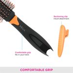 Buy Vega Round Hair Brush with Sectioning Clip (E20-RB) 1 pc - Purplle