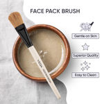 Buy Vega Face Pack Brush - White, (HV-27) 1 pc - Purplle