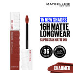Buy Maybelline New York Superstay Matte Ink Liquid Lipstick - 16H Longwear Matte | Charmer - 5 gm - Purplle