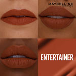 Buy Maybelline New York Superstay Matte Ink Liquid Lipstick - 16H Longwear Matte | Entertainer - 5 gm - Purplle