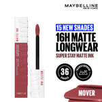 Buy Maybelline New York Superstay Matte Ink Liquid Lipstick - 16H Longwear Matte | Mover - 5 gm - Purplle