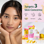 Buy Pure Origin Korean Bright Boosting Face Combo | Face Wash With Microbeads (150 ml), Face Serum (10 ml), Moisturizer (100 gm) & Light Gel Sunscreen with SPF 50 & PA++++ (50 gm)|All Skin Types Combo of 4 - Purplle