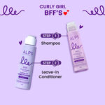 Buy Alps Goodness Hibiscus,Avocado & Quinoa Leave in Conditioner for Curly Hair Enriched with Vitamin B3 (105 ml) I Curl Care I Moisture Retention I Defined Curls - Purplle