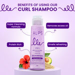 Buy Alps Goodness HibiscusAvocado & Quinoa Cleansing Shampoo for Curly Hair Enriched with Vitamin B3 (105 ml) I Curl Care I Curl Enhancing I Hydrating Shampoo - Purplle