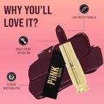 Buy Piink Beauty Weightless Creamy Matte Lipstick- Mulberry Wine CM-11 (4.2g) 4.2 gm - Purplle