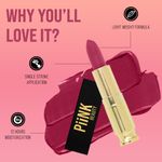 Buy Piink Beauty Weightless Creamy Matte Lipstick- Berry Bloom CM-05 (4.2g) 4.2 gm - Purplle