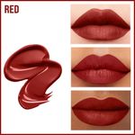 Buy Piink Beauty Stay Put Liquid Lipstick | LL-04 Red 4 ml - Purplle