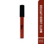 Buy Piink Beauty Stay Put Liquid Lipstick | LL-09 Light Plum 4 ml - Purplle