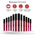 Buy Piink Beauty Stay Put Liquid Lipstick | LL-07 Mauve Taupe 4 ml - Purplle