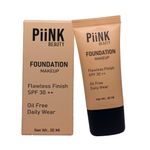 Buy Piink Beauty All Day Full Coverage Matte Foundation- Cashew Medium 1 30 ml - Purplle