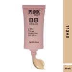 Buy Piink Beauty 3 IN 1 BB Cream with SPF 30+++ Shell-3 30 ml - Purplle