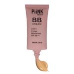 Buy Piink Beauty 3 IN 1 BB Cream with SPF 30+++ Natural Beige-1 30 ml - Purplle