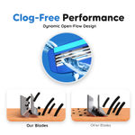 Buy LetsShave Pro 3 Plus Disposable Razor Kit -&nbsp;5 N Pro 3 Shaving Razor&nbsp; - Purplle