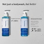 Buy Be Bodywise 5% AHA BHA Exfoliating Body Wash - For Body Acne, Strawberry Skin & De-Tans- 250 ml - Purplle