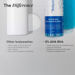 Buy Be Bodywise 5% AHA BHA Exfoliating Body Wash - For Body Acne, Strawberry Skin & De-Tans- 250 ml - Purplle