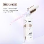 Buy Olay 7in1 Serum, Fight 7 Signs of Aging for Smoother & Glowing Skin, with Niacinamide, Vitamin C, Collagen Peptide, 30 ml  - Purplle