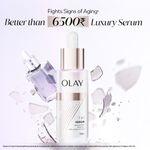 Buy Olay 7in1 Serum, Fight 7 Signs of Aging for Smoother & Glowing Skin, with Niacinamide, Vitamin C, Collagen Peptide, 30 ml  - Purplle
