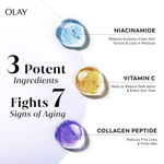 Buy Olay 7in1 Ultra Lightweight Gel Moisturizer, Fight 7 Signs of Aging for Smoother & Glowing Skin, with Niacinamide, Vitamin C, Collagen Peptide, 50 gm - Purplle