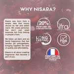 Buy Nisara Cherry Bloom Gourmet Perfume For Woman 100 ml | Long Lasting Eau De Parfum | Fruity - Floral Fragrance With | Cherry, Plum, Tuberose, Vanilla, Musk, Amber, Sandalwood | EDP Scent spray for Women | Premium Perfume For Her - Purplle