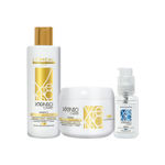 Buy L'Oreal Professionnel Combo of Xtenso Care Sulphate Free Shampoo + Xtenso Care Sulphate Free Mask + Xtenso Sulphate Free Care Serum | With Pro-Keratin and Incell (250 ml + 250 gm + 50 ml)Combo of 3 - Purplle