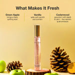 Buy Good Vibes Woody Whisper Eau De Parfum for Women | Long-Lasting Woody Fresh Fragrance | Green Apple, Vanilla & Cedarwood Notes | Uplifting, Warm & Elegant Perfume | Premium Skin-Safe, Travel-Friendly Pocket Perfume for Women & Girls – 15 ml - Purplle