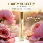 Buy Good Vibes Fruity Blossom Eau de Parfum – Passionfruit & Peony | Fruity Floral Perfume | Fresh, Playful & Uplifting Scent | Long-Lasting up to 10 Hours | Travel-Friendly Pocket Perfume for Women & Girls – 15 ml - Purplle