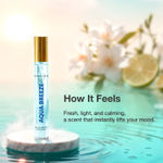 Buy Good Vibes Aqua Breeze Eau de Parfum – Lime & Sea Breeze Notes | Fresh Aquatic Perfume | Light, Clean & Breezy Scent | Long-Lasting up to 10 Hours | Everyday Refreshing Pocket Perfume for Men & Women – 15 ml - Purplle