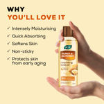 Buy Joy Honey & Almonds Body Oil for Women & Men (200 ml x2) | Nourishing Body Oil with Vitamin E & Sunscreen for All Skin Types | Daily Use Body Massage Oil After Bath for Moisturizing Dry Skin Pack of 2 - Purplle