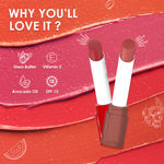 Buy Glam 21 Tint It Lip Balm - Rose Apple & Cramberry 3.5 gm x 2 = 7 gm | Hydration with Vitamin-E, Shea Butter, Avocado Oil, SPF15 - Purplle