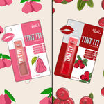 Buy Glam 21 Tint It Lip Balm - Rose Apple & Cramberry 3.5 gm x 2 = 7 gm | Hydration with Vitamin-E, Shea Butter, Avocado Oil, SPF15 - Purplle