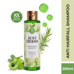 Buy Just Herbs 8 In 1 Root Nourishing Amla neem Shampoo (200 ml) - Purplle
