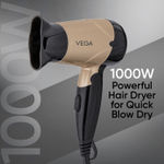Buy Vega Hair Dryer and Styler Combo Includes: 3 in 1 Hair Styler 1pc and Blooming Air + Hair Dryer 1000W 1pc | (VGGP-10) | Gift set - Purplle