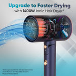 Buy Vega Ionic 1400W Foldable Hair Dryer for Men and Women, Quick & Fast Drying with Ionic Technology & 2 Heat/Speed Settings, Cool Shot Button, Detachable Nozzle, , Travel Friendly, All Hair Types, (VHDH-35) 1 pc - Purplle