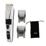 Buy Vega Power Series P-3 Beard Trimmer for Men with Digital Display, Titanium Blades, 160 Mins Runtime & 40 Length Settings, Black, (VHTH-27) | Gift for men 1 pc - Purplle