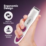 Buy Vega Feather Touch 4-in-1 Trimmer for Women with Rechargeable Cordless, 60min Runtime, Suitable for trimming Eyebrows, Nose, Face & Bikini Area (VHBT-03) White 1 pc - Purplle