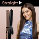 Buy Vega 3 in 1 Keratin Hair Styler (India's No.1* Hair Styler Appliance Brand) Straightener, Curler and Crimper (VHSCC-03), Rose Gold 1 pc - Purplle