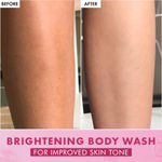 Buy mCaffeine Brightening Raspberry Body Care Kit (Sunscreen Body Lotion 200 ml + Body Wash 300 ml) Combo of 2 - Purplle