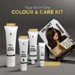 Buy BBLUNT Salon Secret High Shine Conditioning Hair Colour - Chocolate Dark Brown 130 gm - Purplle