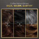 Buy BBLUNT Salon Secret High Shine Conditioning Hair Colour - Coffee Natural Brown 130 gm - Purplle