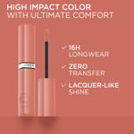 Buy L'Oreal Paris Infallible Laque Resistance Lacquer-Like Shine Finish. 16H Longwear Lacquer Lipstick. High-impact Color, Zero Transfer, 610 Nude Signature - 4 ml - Purplle