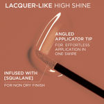 Buy L'Oreal Paris Infallible Laque Resistance Lacquer-Like Shine Finish. 16H Longwear Lacquer Lipstick. High-impact Color, Zero Transfer, 610 Nude Signature - 4 ml - Purplle